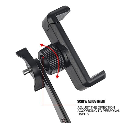 Union Jack Gray/Black Rotatable Smart Phone Holder Clip Fold Mount Bracket for Mini Cooper 3rd Gen (F54 F55 F56 F57 F60 2020-2023, Only LCD Speedometer)