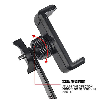 Union Jack Gray/Black Rotatable Smart Phone Holder Clip Fold Mount Bracket for Mini Cooper 3rd Gen (F54 F55 F56 F57 F60 2020-2023, Only LCD Speedometer)