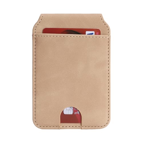 Ｈａｖａｙａ Soft-Touch Wallet Case for iPhone 16 - Matte Beige | Soft touch matte finish, detachable 2-in-1 magnetic wallet with 5 card slots & kickstand, 1400 Gauss MagSafe 15W fast char - color: Matte Beige