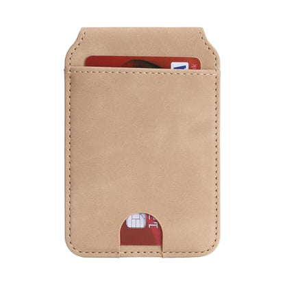 Ｈａｖａｙａ Soft-Touch Wallet Case for iPhone 16 - Matte Beige | Soft touch matte finish, detachable 2-in-1 magnetic wallet with 5 card slots & kickstand, 1400 Gauss MagSafe 15W fast char - color: Matte Beige