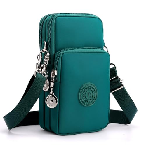 JANKS Small Crossbody Bags for Women Mini Cell Phone Purses Handbag Shoulder Bag - color: 010 Chrismas Green