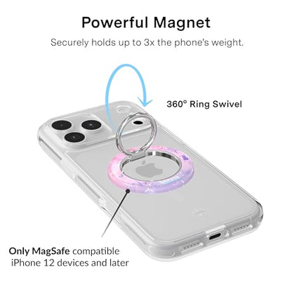 VELVET CAVIAR Compatible with MagSafe Phone Grip - color: Glinda's Bubble