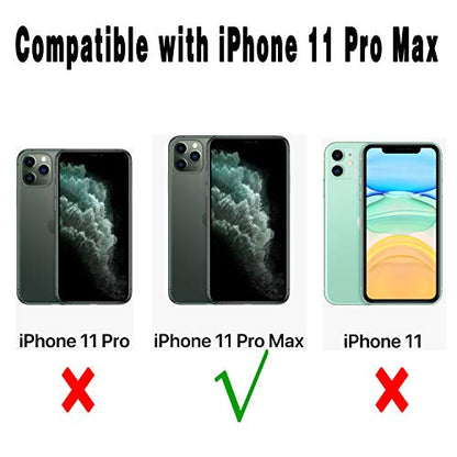 iPhone 11 Pro Max Waterproof Rugged Case - Slim Design with Built-in Screen Protector, Shockproof, 6.5" (Black&Gray) - color: Black&Gray, size: iPhone 11 Pro Max