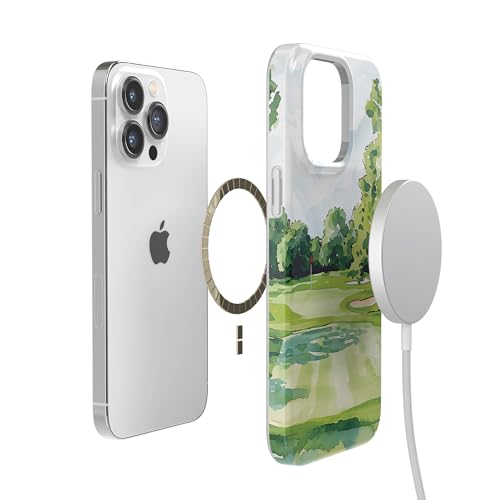 Casely iPhone 14 Pro Case | Clubhouse | Tee Time | Compatible with MagSafe | Classic Ultra Thin Design - color: Clubhouse | Tee Time, size: Iphone 14 Pro