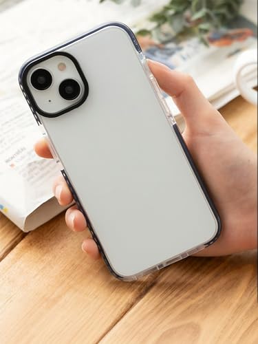 Phone Case Compatible with iPhone 15, Clear Case Shockproof Protective Bumper Slim Cover - color: Clear, size: iPhone 15