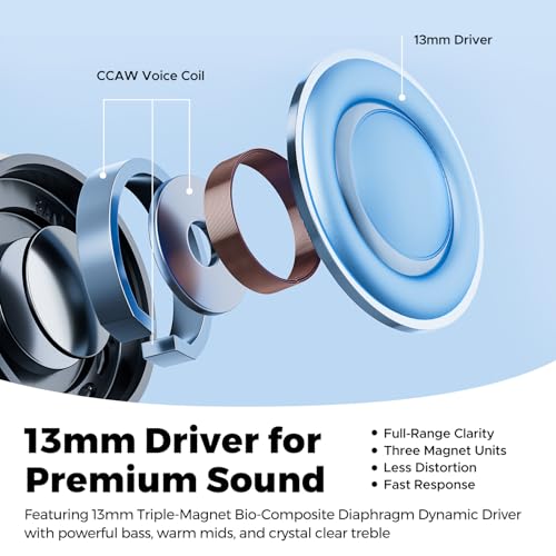 SoundPEATS Air6 HS LDAC Hi-Res Wireless Earbuds, Bluetooth 6.0, 13mm Driver - color: Beige