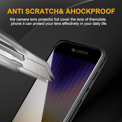 3 Pack Privacy Screen Protector for iPhone SE 2022/SE 2020/8/7 (iPhone 2nd/3rd Generation), Anti Spy Tempered Glass 9H Hardness, Black Protector Anti Spy, Bubble Free, Anti-Scratch - size: iPhone SE 2022/2020/8/7 FK3