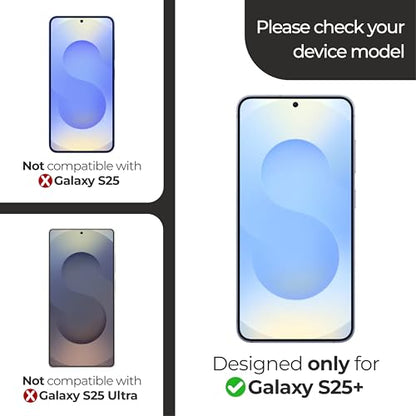 ArmorSuit 2 Pack for Samsung Galaxy S25 Plus (6.7") Screen Protector Case Friendly MilitaryShield HD Clear Film - Made in the USA - size: S25+ 6.7"
