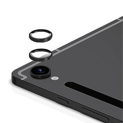 Zeking 2 Set for Samsung Galaxy Tab S10 FE Camera Lens Protector - color: Black