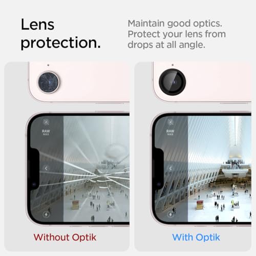Spigen Camera Lens Protector for iPhone 16e/17e - Black