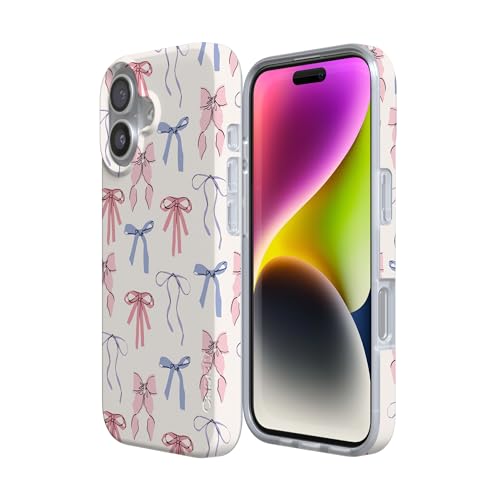 Casely iPhone 17 Case | Coquette Girlie | Pastel Bows | Compatible with MagSafe | Classic Ultra Slim Design - color: Coquette Girlie | Pastel Bows
