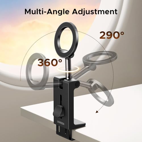 UGREEN Airplane Phone Holder, MagSafe Magnetic Phone Mount for Travel