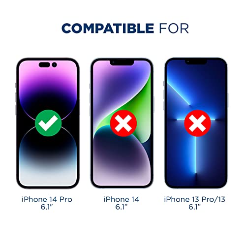 Tech Armor Screen Protector for iPhone 14 Pro 6.1, Ballistic Glass, 3-Pack - size: iPhone 14 Pro-6.1 Inch