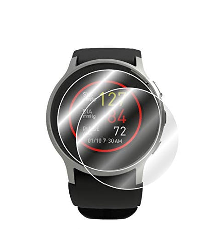 IPG For OMRON HeartGuide Watch Screen Protector (2 Units) Invisible Ultra HD Clear Film Anti Scratch Skin Guard - Smooth/Self-Healing/Bubble -Free By