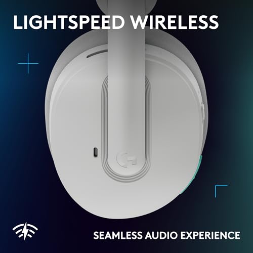 Logitech G325 Lightspeed Wireless Gaming Headset - White - color: White
