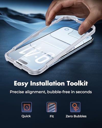 UNBREAKcable iPhone 17 Air Screen Protector & Camera Lens Protector - size: iPhone 17 Air