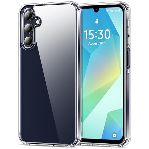 HOOMIL Case for Samsung Galaxy A16, Non-Yellowing, Drop Protection, Anti-Scratch Transparent Hard Back Phone Cover - Crystal Clear - color: Clear, size: A16 5G