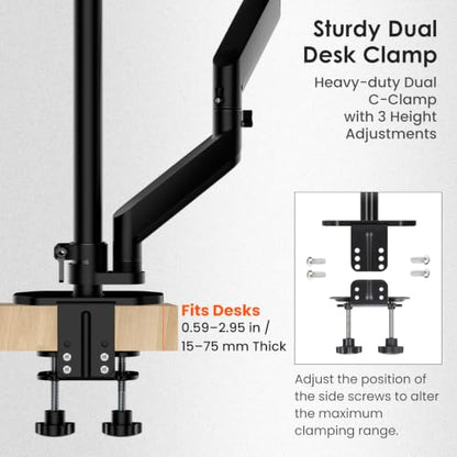 TARION Titanrig Lite W Pneumatic Overhead Camera Desk Mount Monitor Arm - size: Lite W (Pneumatic - Camera / Monitor)