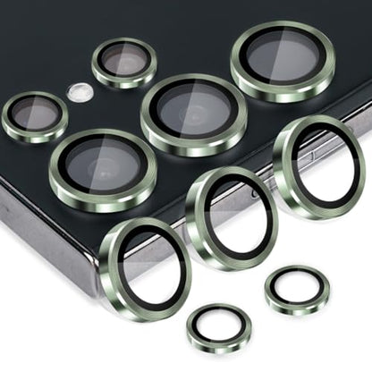 Camera Lens Protector for Samsung Galaxy S25 Ultra, Green - color: Green