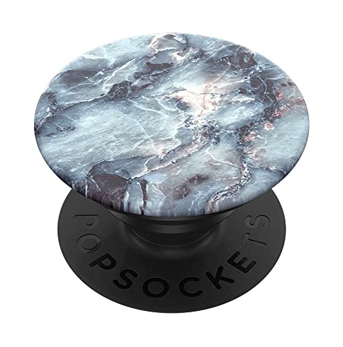 PopSockets Phone Grip with Expanding Kickstand, Marble PopGrip - Blue Marble - color: Blue Marble, size: small