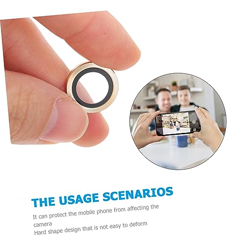 4pcs Phone Lens Protector Compatible Scratch-resistant Thin Cellphone Lens Cover Practical Film for Maximum Camera Coverage High-resolution Friendly Easy to Apply