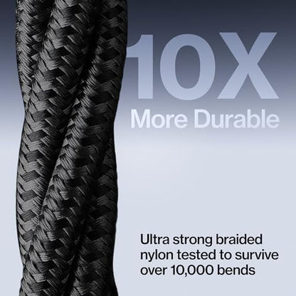 Statik MagStack USB A to Lightning Coiling Magnetic Charging Cable, 12W - color: Black, size: 3ft, style: USB-A to Lightning