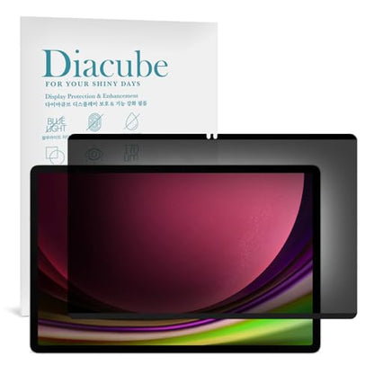 Magnetic & Nano Adsorption 360° 4-Way Privacy Screen Protector for Samsung Galaxy Tab S9 11 inch | Detachable, Anti-Spy, Anti-Fingerprint | Works in Both Landscape & Portrait Modes - size: Galaxy Tab S9 11 inch