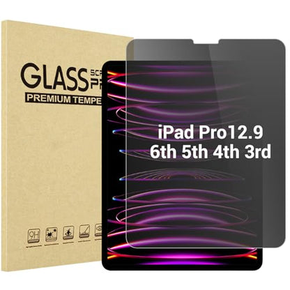 ProCase 1 Pack Privacy Screen Protector for iPad Pro 12.9" - size: iPad Pro 12.9 6th/5th/4th/3rd