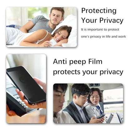 2 Pack Privacy Screen Protector for Apple iPhone 11, iPhone XR