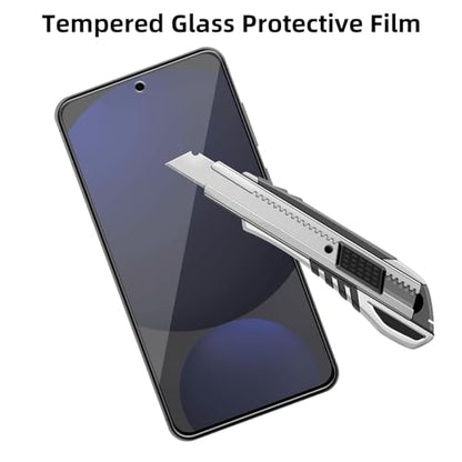 4 Pack Glass Screen Protector Compatible for Samsung Galaxy S24 FE [9H Hardness]-HD Screen Tempered Glass, SM-S721 Scratch Resistant,Easy Install [Case Friendly] - size: Galaxy S24 FE