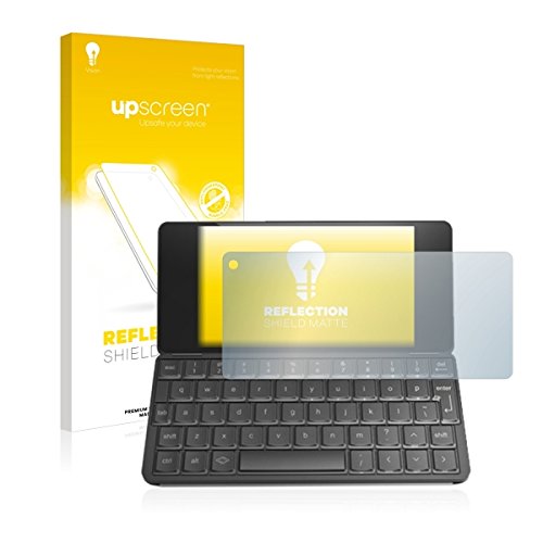 upscreen Reflection Shield Matte Screen Protector for Planet Computers Gemini PDA, Matte and Anti-Glare, Strong Scratch Protection, Multitouch optimized