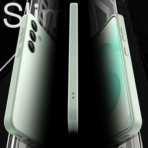 JETech Slim Case for Samsung Galaxy S25, Mint | Camera Lens Protection, Soft TPU Design, Matte Finish, Shockproof Protection - color: Mint, size: Galaxy S25