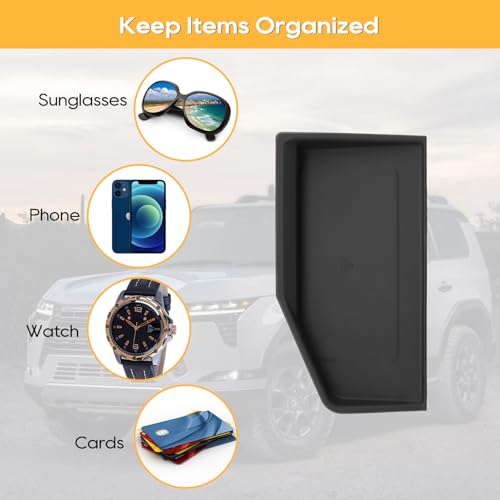 GX 550 Silicone Pad Center Console Wireless Charging Pad Mat for 2024 2025 GX 550 Non-Slip Pad GX550 Liner 2024 2025 GX 550 Accessories GX 550 Center Console Liner[Not for Cool Box Model]