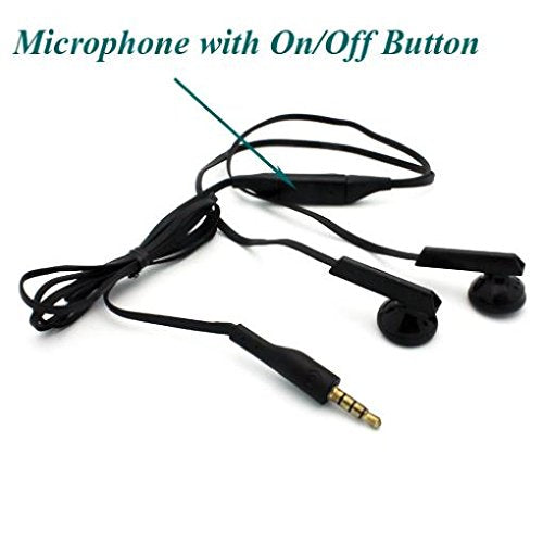 Wired Earphones Headphones Handsfree Mic for REVVL 5G, 4, Plus - 3.5mm Headset Earbuds Earpieces Microphone Compatible with T-Mobile REVVL 5G, 4, Plus
