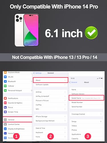GIGIKISS 2 Pack for iPhone 14 Pro Matte Screen Protector - size: for iPhone 14Pro 6.1 inch - Matte