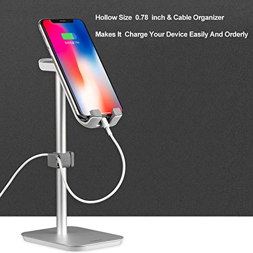 Headphone Stand Phone Holder - color: Silver