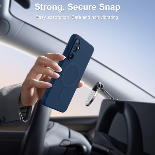for Galaxy A16 5G Case,Magnetic,Wireless Charging,Slim Blue - color: Blue