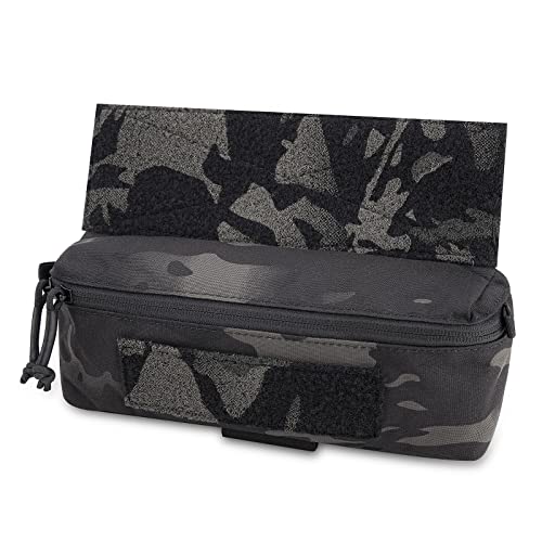 PETAC GEAR Tactical Mini Drop Pouch Fanny Pack Tool Pouch for Tactial Vest Chest Rig - color: MK