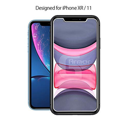2 Pack Glass Screen Protector for iPhone XR and 11 - size: iPhone XR, 11