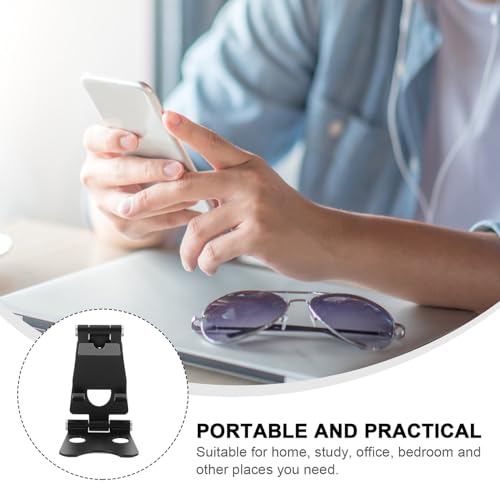 Happyyami Portable Phone Holder Foldable Aluminum Alloy Stand for Tablet