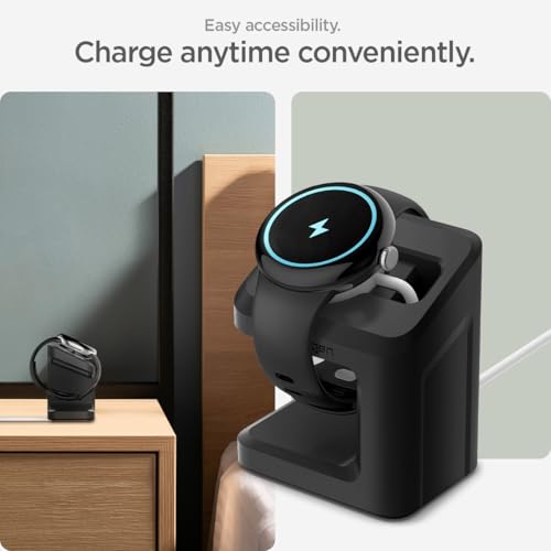 Spigen for Pixel Watch 3/2 45mm 41mm Charger Stand,
