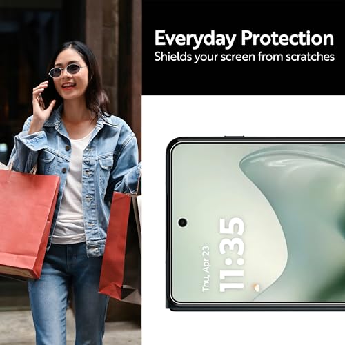 ArmorSuit 3 Pack Paper-Feel Texture Front Screen Protector for Motorola Razr Fold Case Friendly MilitaryShield Matte Film - Made in USA