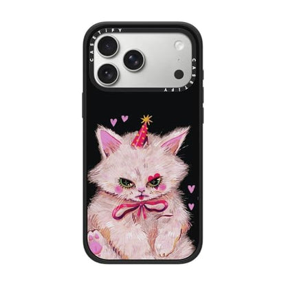 CASETiFY for iPhone 17 Pro Max Case - Impact Compatible with MagSafe | 8.2 ft. 4x Military Grade Drop Protection | CLOWN KITTY | Matte Black - color: CLOWN KITTY, size: Iphone 17 Pro Max (6.9")