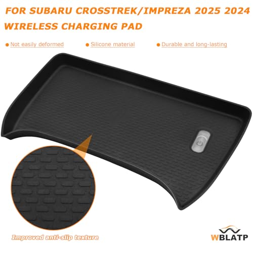 Wireless Charging Pad for 2024-2026 Subaru Crosstrek Accessories - size: For Subaru Crosstrek 2024-2026