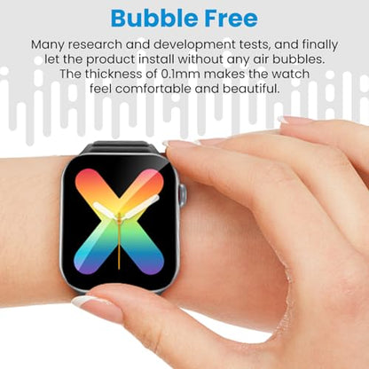 UniqueMe 8 Pack Privacy Screen Protector for Apple Watch Series 10/11 42mm - size: 42mm