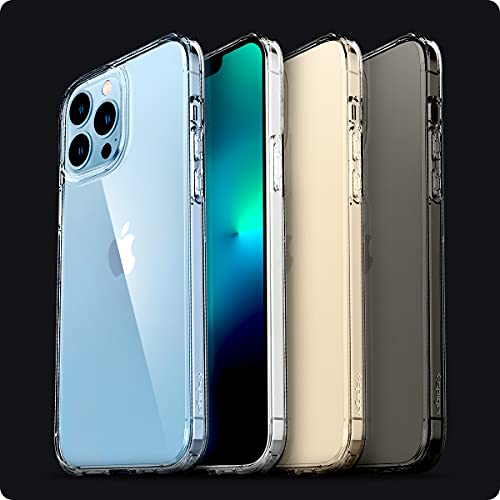 Spigen for iPhone 13 Pro Max Case, Ultra Hybrid [No Magnet Ring][Anti-Yellowing] - Crystal Clear - color: Crystal Clear, size: iPhone 13 Pro Max