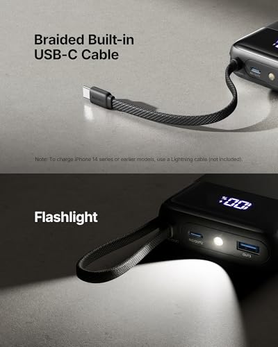 INIU Portable Charger, Smaller 45W Fast Charging Power Bank, 20000mAh Black - color: Black, size: 20000mAh