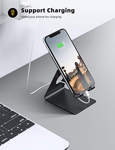 Lamicall Silicone Cord Organizer Ties + Cell Phone Stand