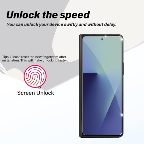 BIGFACE galaxy Z Fold 7/Fold 8 Ultra Screen Protector+Camera Lens Protectors，[2 + 2 Pack] HD Clarity Premium Tempered Glass,9H Hardness, 3D Touch Accuracy, Anti-Bubble Anti-Scratch Film - size: Galaxy Z Fold 7/Fold 8 Ultra(6.5")