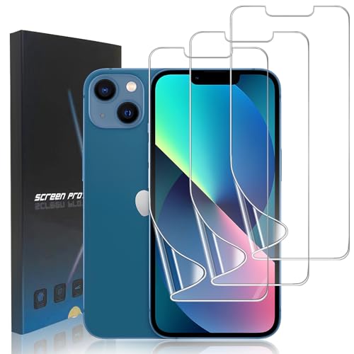 3 Pack for iPhone 13/13 Pro Screen Protector Flexible Soft - size: iPhone 13/iPhone 13 Pro